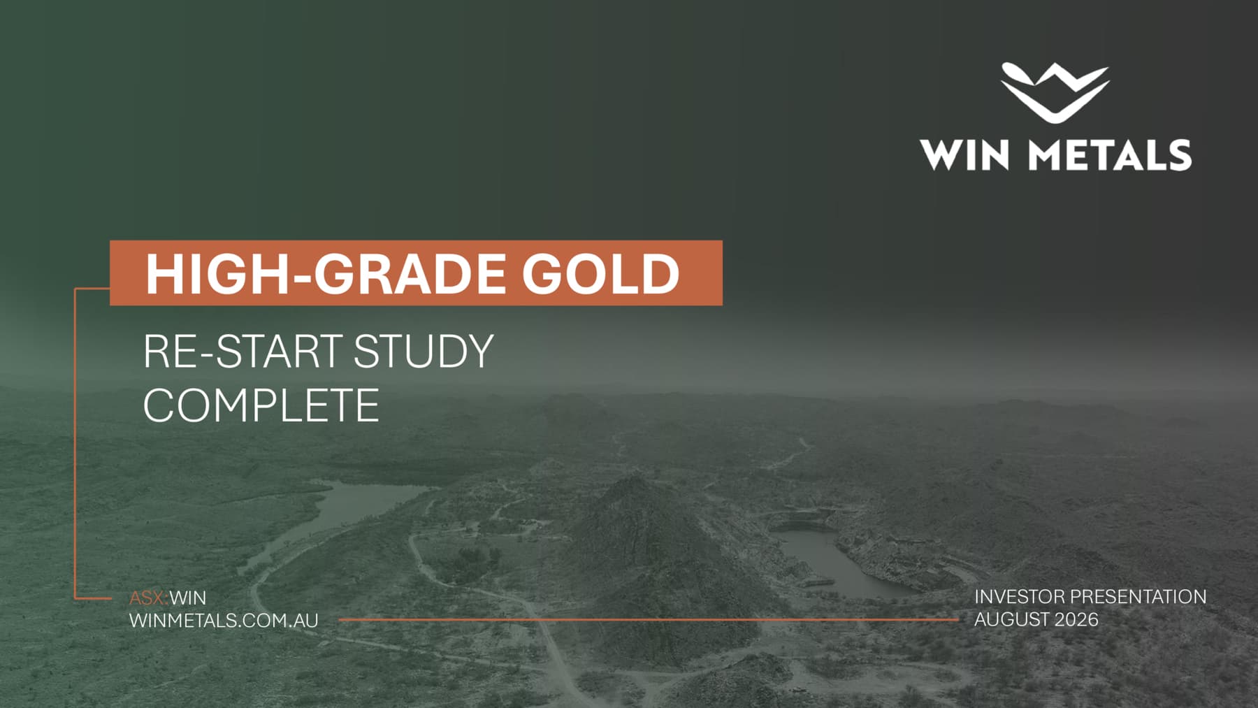 WIN Metals - Webinar Investor Presentation